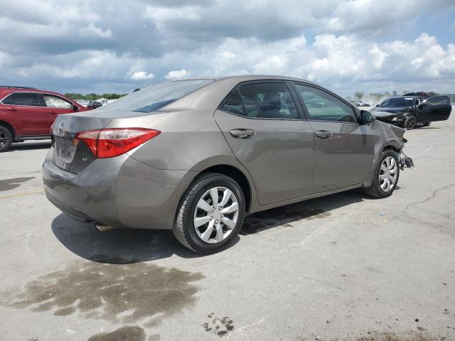 Sedans TOYOTA COROLLA 2017 Brown