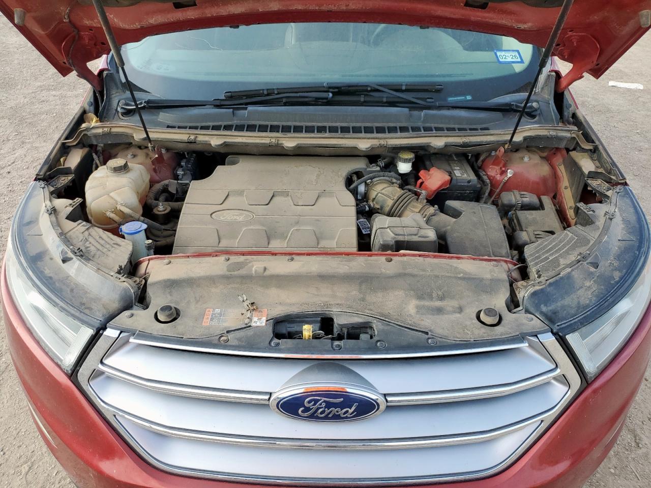 2015 Ford Edge Sel VIN: 2FMTK4J81FBB35784 Lot: 64885815