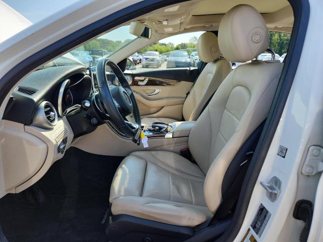 Sedans MERCEDES-BENZ C-CLASS 2015 Biały