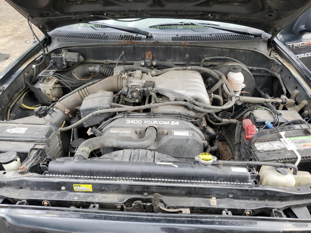 2003 Toyota Tacoma Xtracab VIN: 5TEWN72N83Z242455 Lot: 63818555