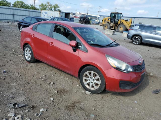  KIA RIO 2013 Czerwony