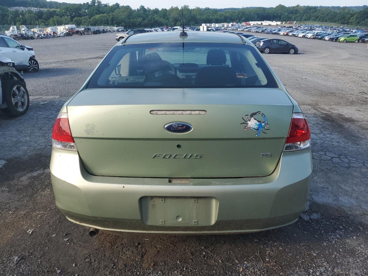 2008 Ford Focus Se VIN: 1FAHP33N98W165034 Lot: 62797665