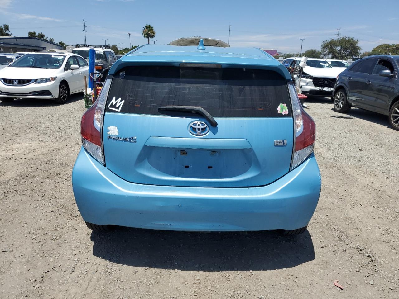 2015 Toyota Prius C VIN: JTDKDTB32F1087506 Lot: 64113695