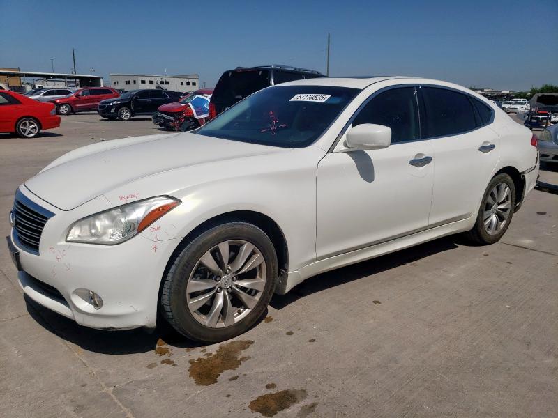  INFINITI M37 2013 White