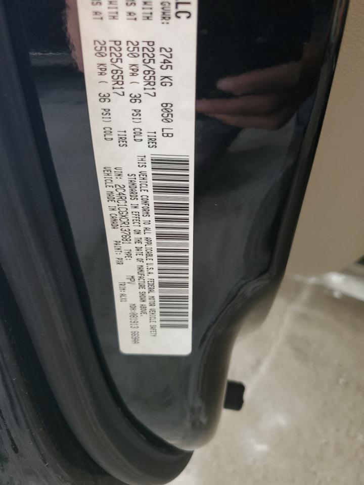 2012 Chrysler Town & Country Touring L VIN: 2C4RC1CGXCR137681 Lot: 64816305