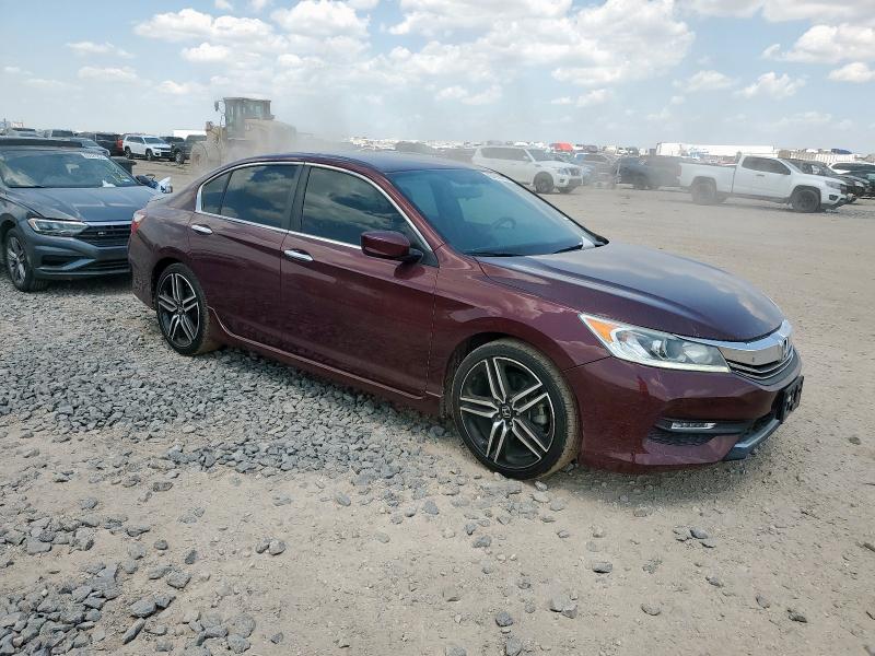  HONDA ACCORD 2017 Burgundy