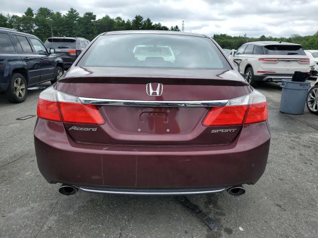 Sedans HONDA ACCORD 2014 Bordowy