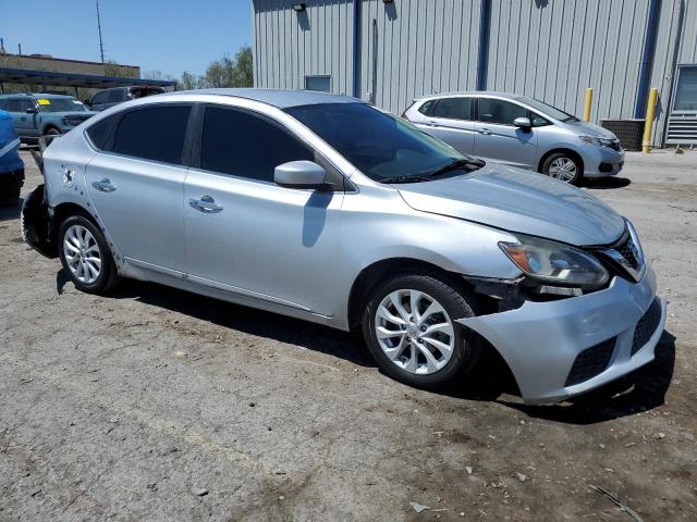  NISSAN SENTRA 2018 Серебристый