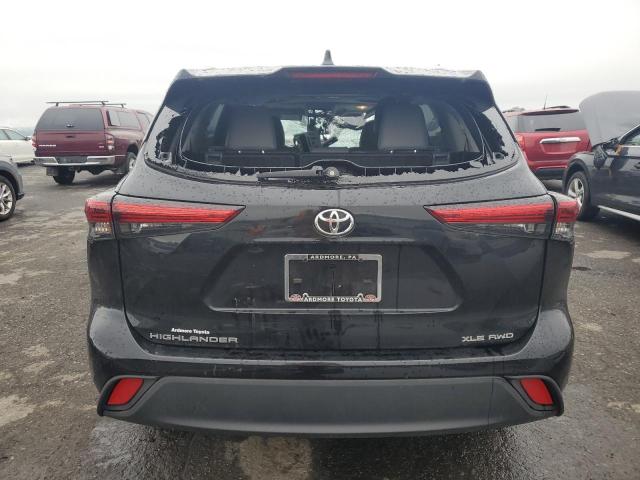  TOYOTA HIGHLANDER 2022 Czarny