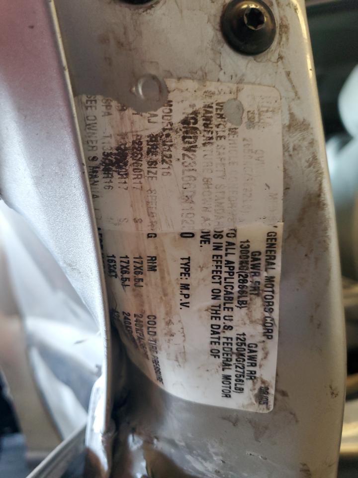 2006 Chevrolet Uplander Ls VIN: 1GNDV23L66D119250 Lot: 65090565