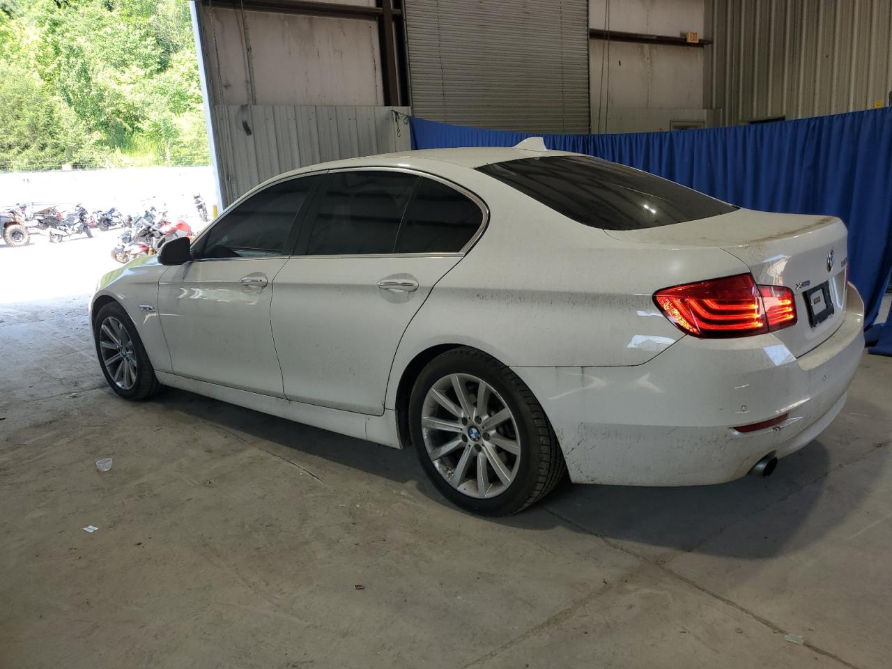 2015 BMW 535 Xi white sedan gas WBA5B3C52FD540151 photo #3