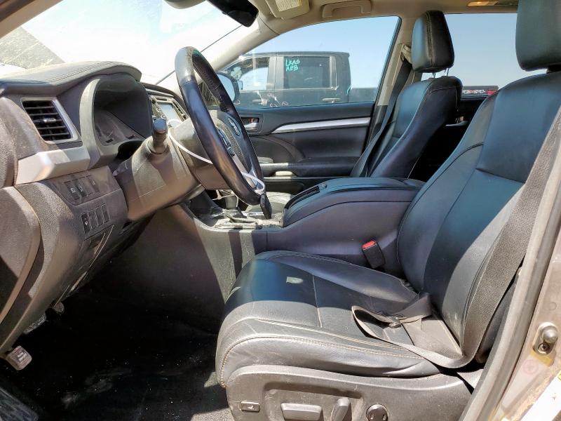  TOYOTA HIGHLANDER 2017 Gray