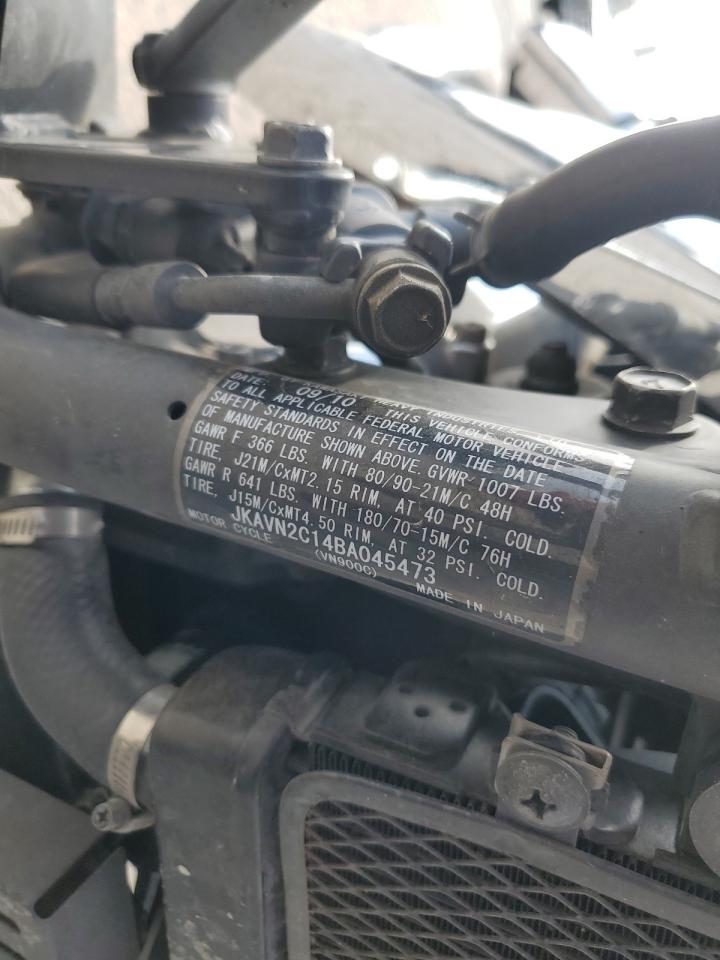 jkavn2c14ba045473 JKAVN2C14BA045473 2011 Kawasaki Vn900 C