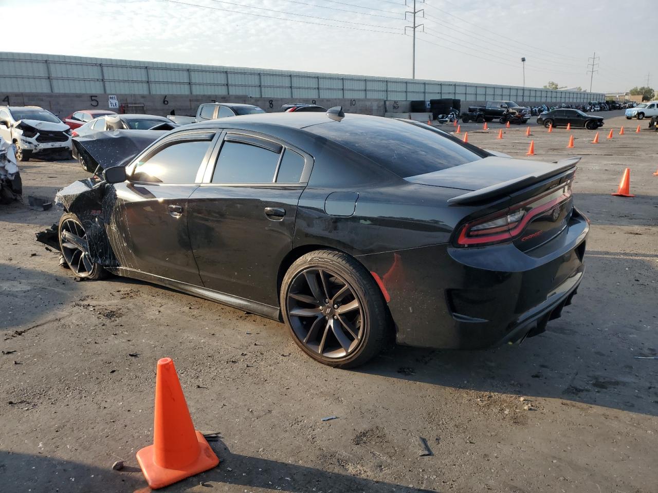 2019 Dodge Charger Scat Pack black null gas 2C3CDXGJXKH718263 photo #3