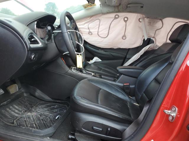 Sedans CHEVROLET CRUZE 2017 Czerwony
