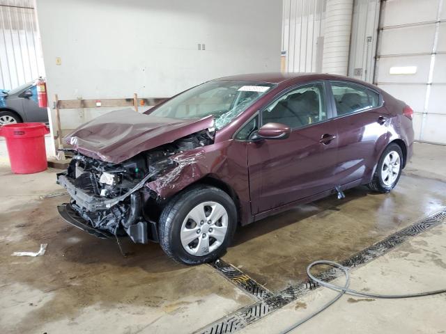  KIA FORTE 2018 Бургунди