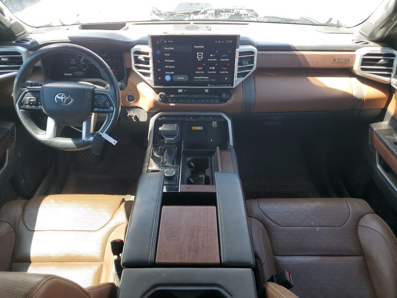 2022 Toyota Tundra Crewmax Platinum VIN: 5TFMA5EC0NX001212 Lot: 62729285