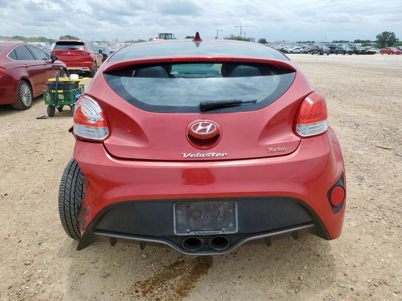 2015 Hyundai Veloster Turbo VIN: KMHTC6AE4FU236455 Lot: 63483755