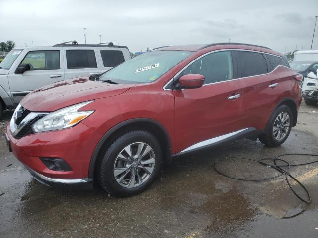  NISSAN MURANO 2017 Czerwony