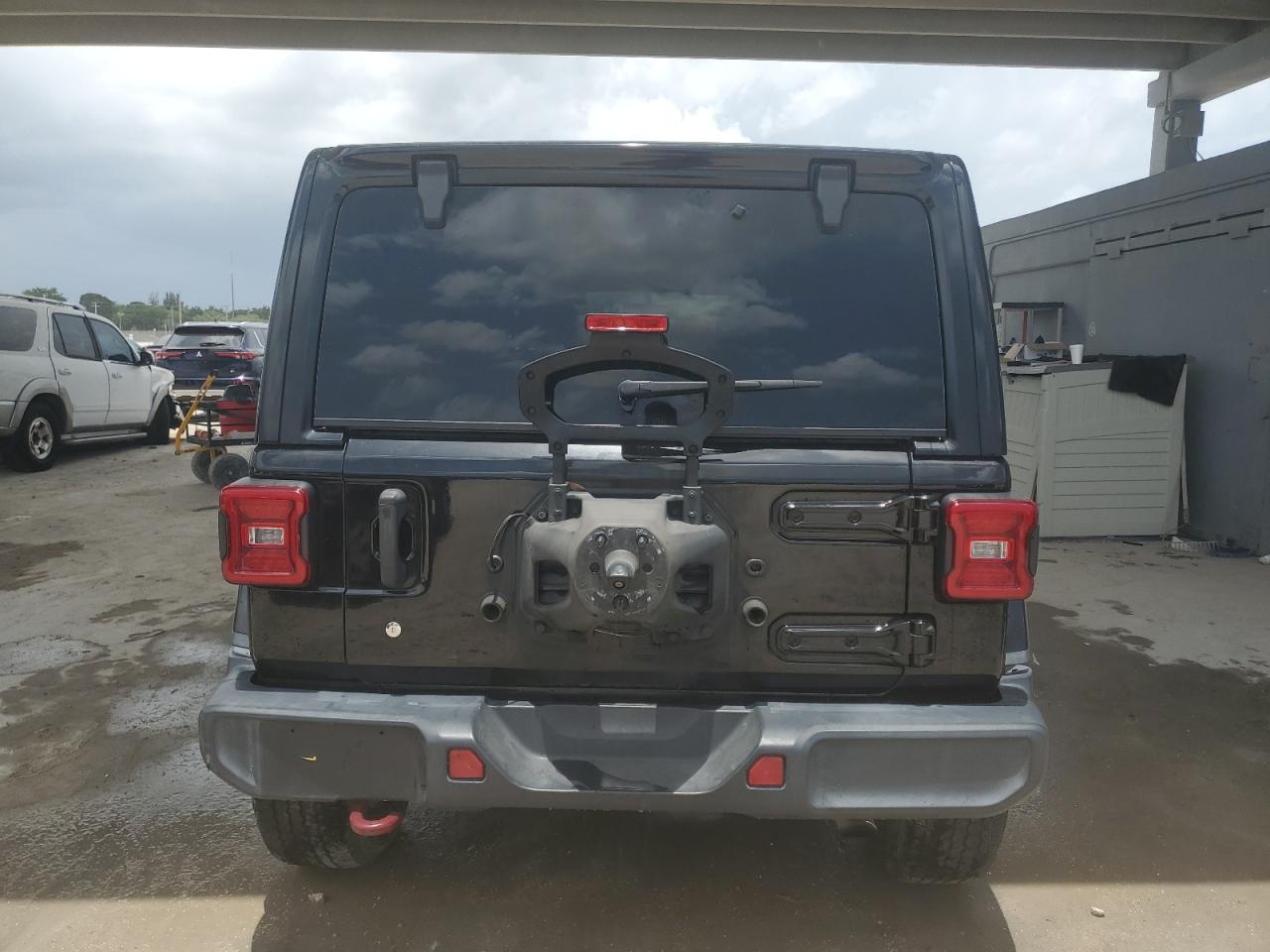 2019 Jeep Wrangler Unlimited Sahara VIN: 1C4HJXENXKW501202 Lot: 64070915
