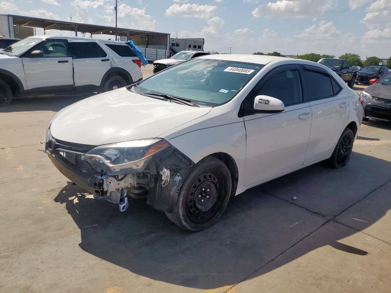  TOYOTA COROLLA 2016 White