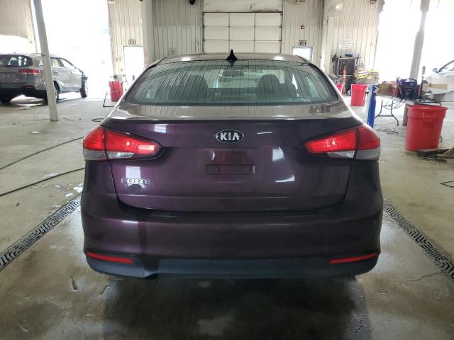  KIA FORTE 2018 Бургунди