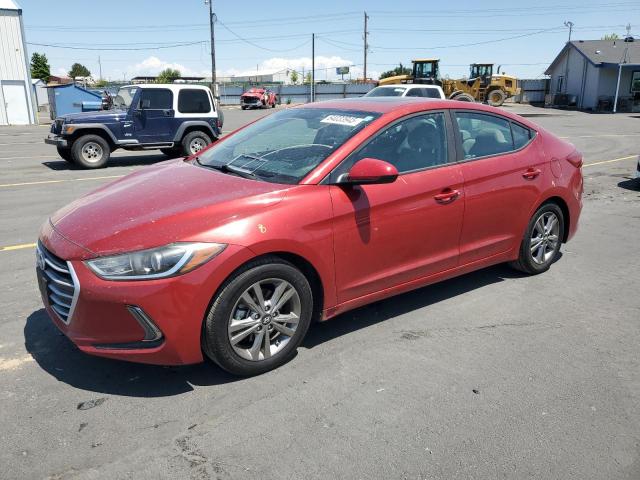  HYUNDAI ELANTRA 2018 Красный