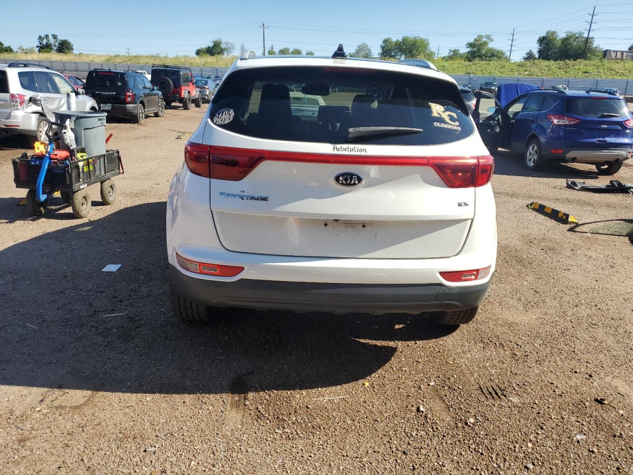 2017 Kia Sportage Ex VIN: KNDPNCACXH7183291 Lot: 62866255