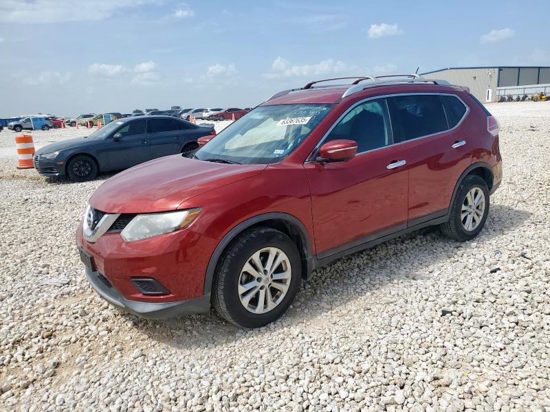  NISSAN ROGUE 2015 Красный
