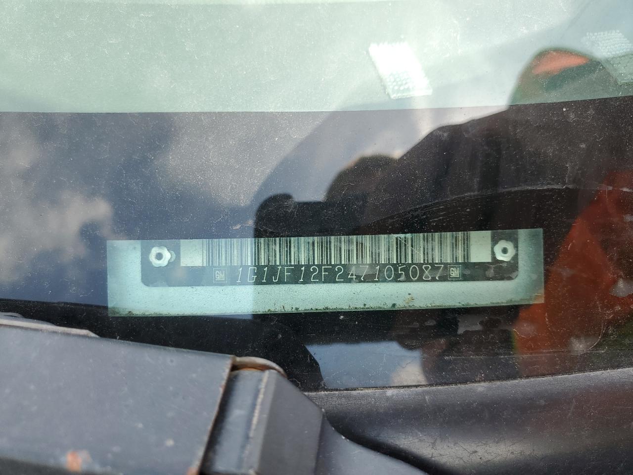 1g1jf12f247105087 1G1JF12F247105087 2004 Chevrolet Cavalier Ls