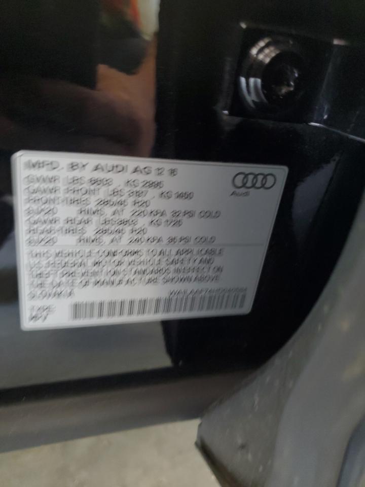 2017 Audi Q7 Premium Plus VIN: WA1LAAF74HD040584 Lot: 65274585