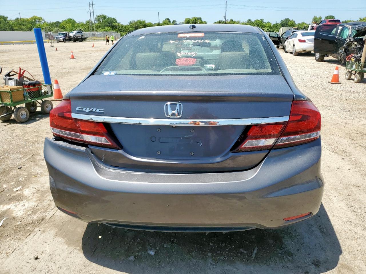 2014 Honda Civic Exl VIN: 19XFB2F97EE053699 Lot: 66539785