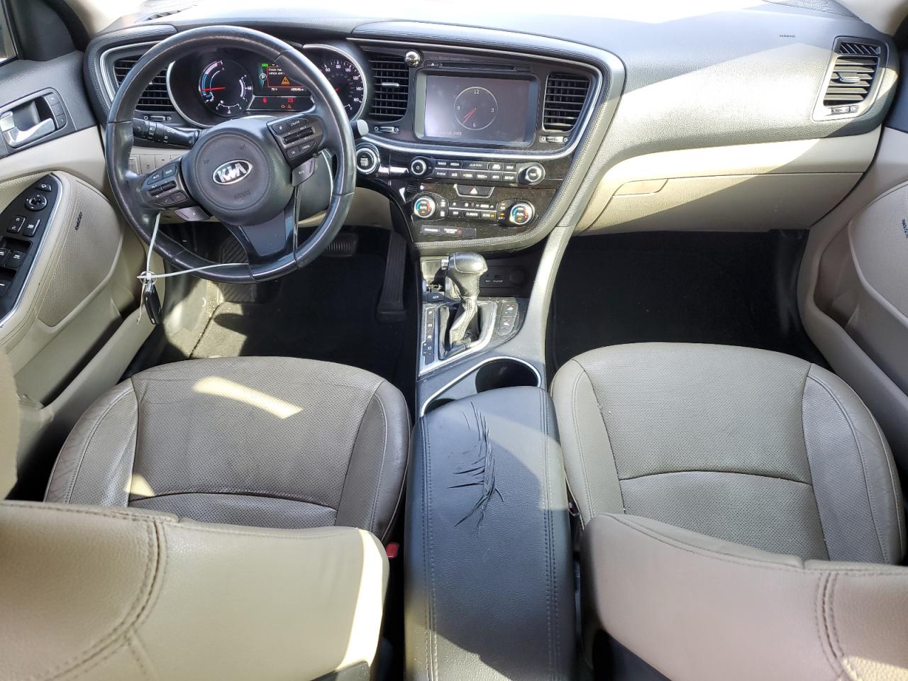 2015 Kia Optima Hybrid VIN: KNAGN4AD5F5080025 Lot: 65628165