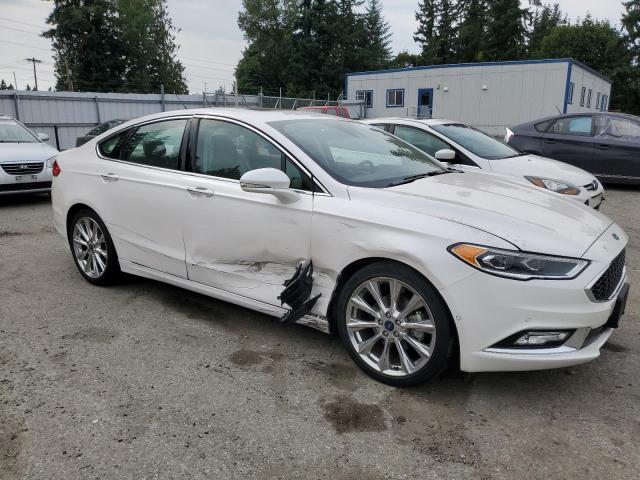 Sedans FORD FUSION 2017 Biały
