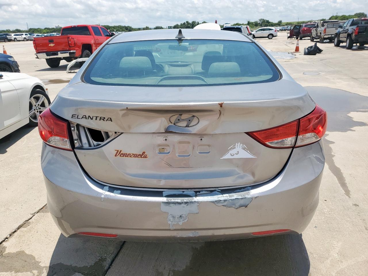 2013 Hyundai Elantra Gls VIN: KMHDH4AE0DU586656 Lot: 64589195