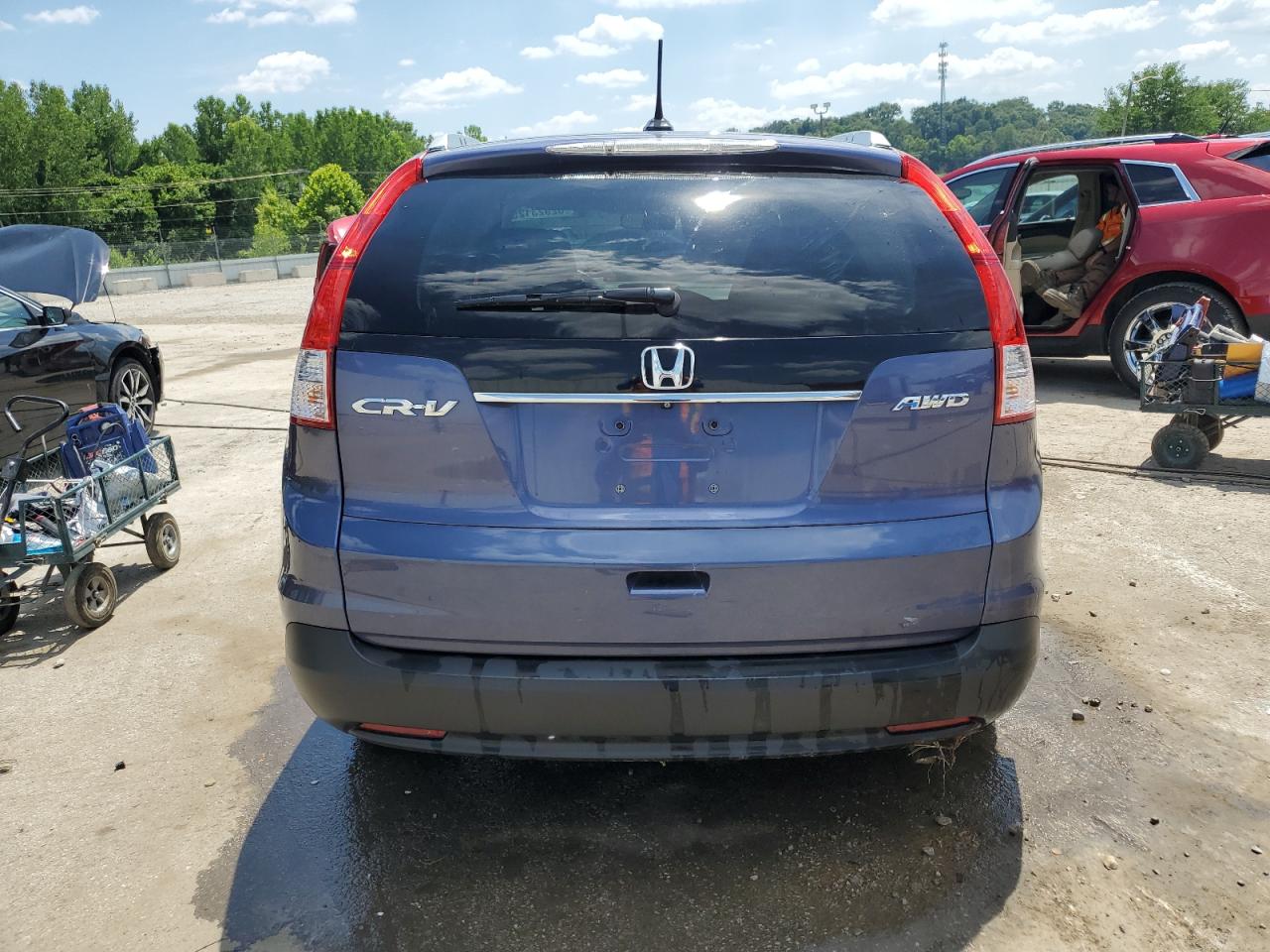 2014 Honda Cr-V Exl VIN: 2HKRM4H7XEH642708 Lot: 62923125