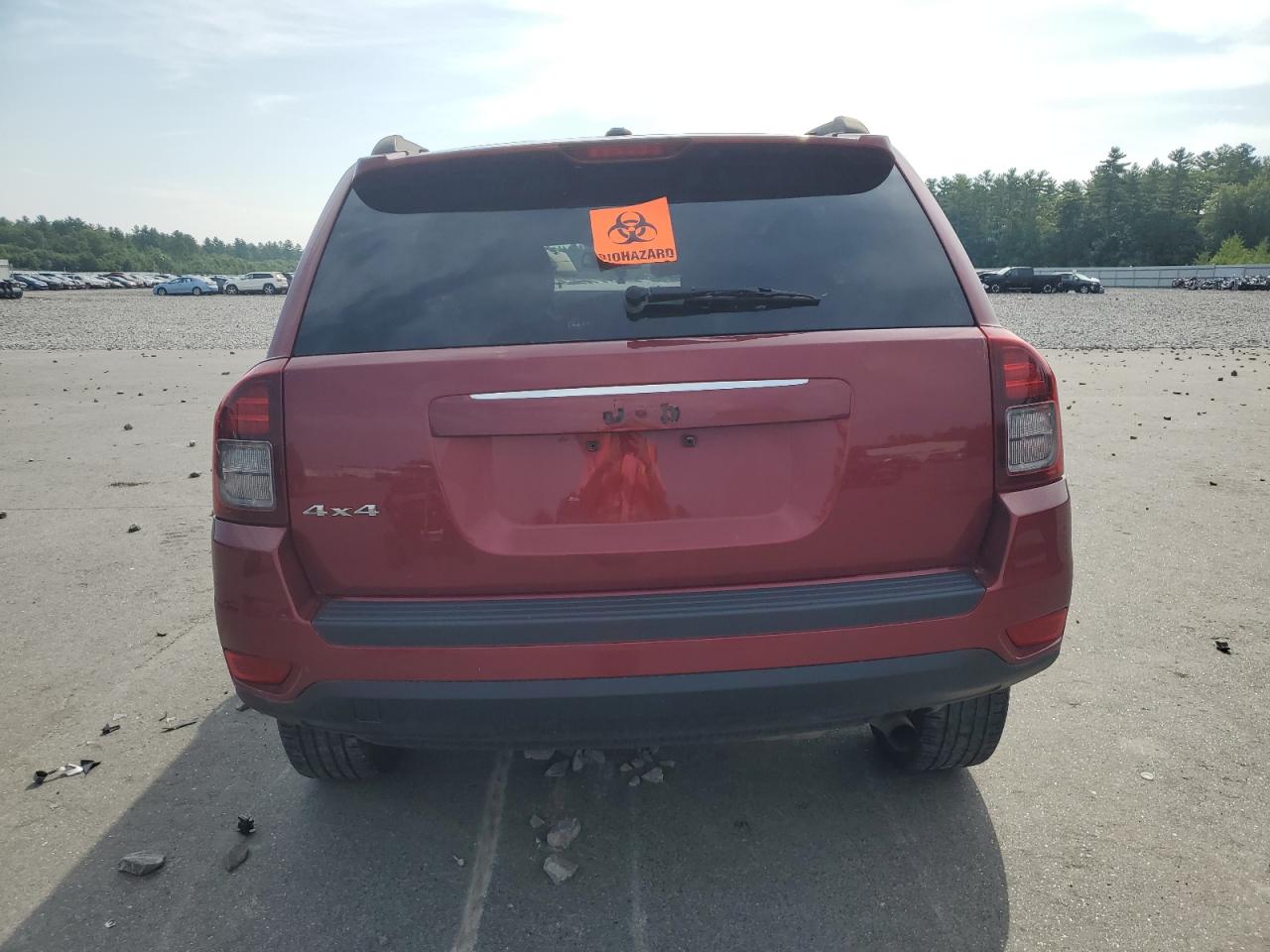 2016 Jeep Compass Sport VIN: 1C4NJDBB8GD508938 Lot: 66390275