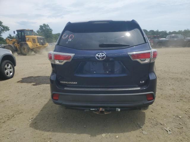 Parquets TOYOTA HIGHLANDER 2015 Blue