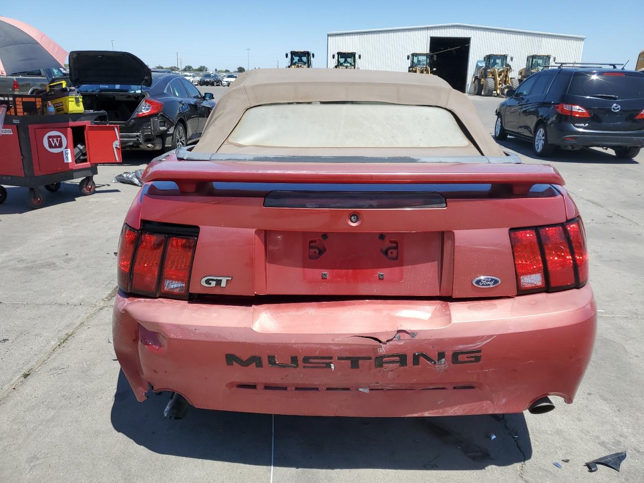 2001 Ford Mustang Gt VIN: 1FAFP45X41F163192 Lot: 64134015