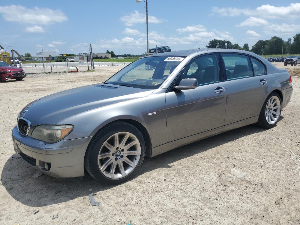 2006 BMW 750 Li VIN: WBAHN83536DT62509 Lot: 66338955