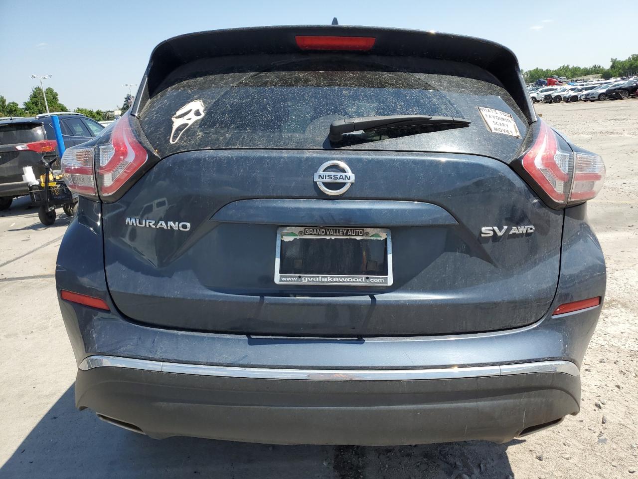 2017 Nissan Murano S VIN: 5N1AZ2MH5HN186876 Lot: 64136765