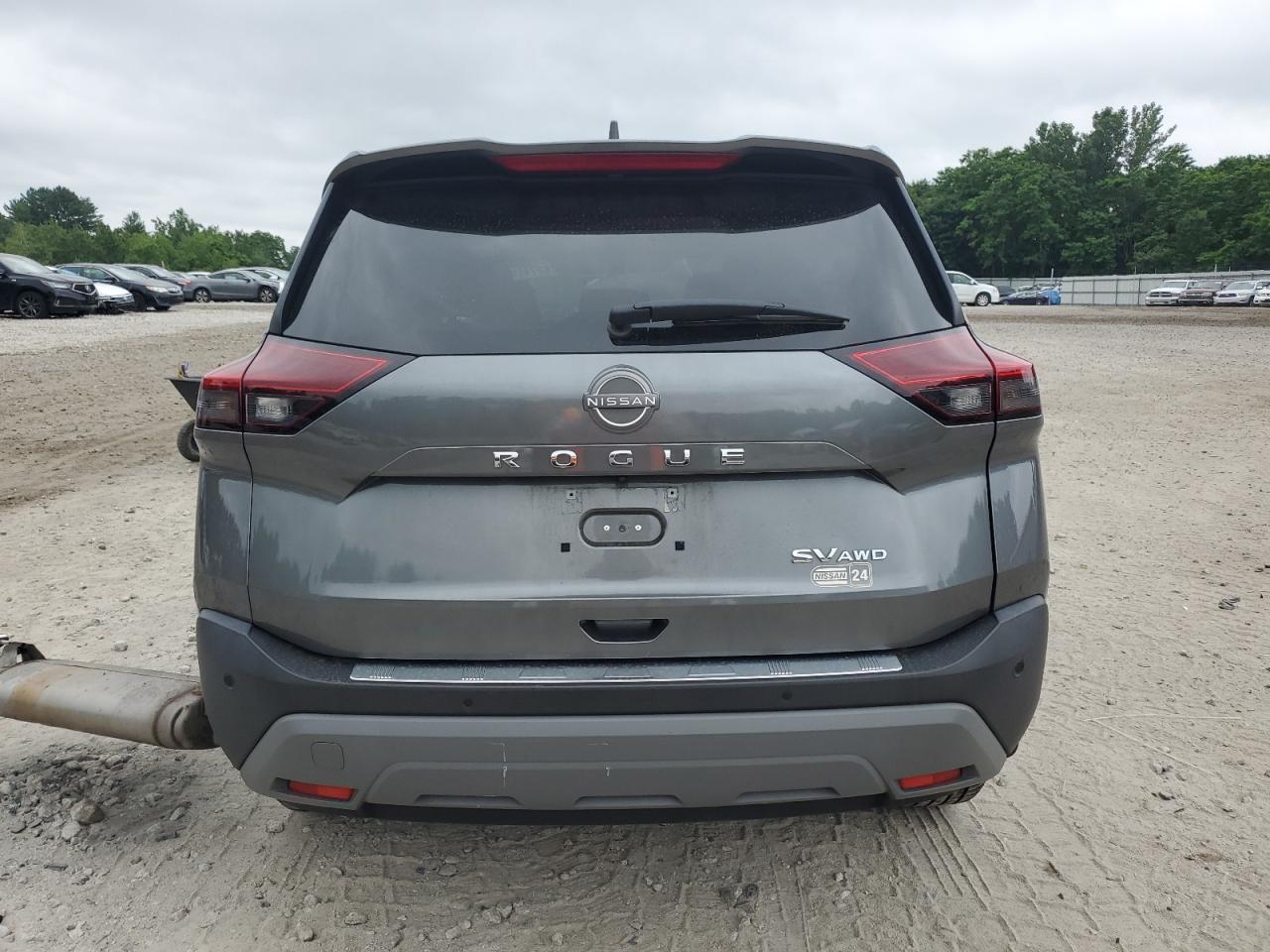 2022 Nissan Rogue Sv VIN: 5N1BT3BBXNC724361 Lot: 62745935