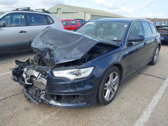 2013 AUDI A6 S LINE for sale at Copart NEWBURY