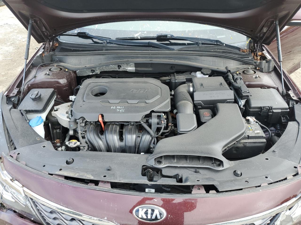 2019 Kia Optima Lx VIN: 5XXGT4L3XKG368951 Lot: 64027815