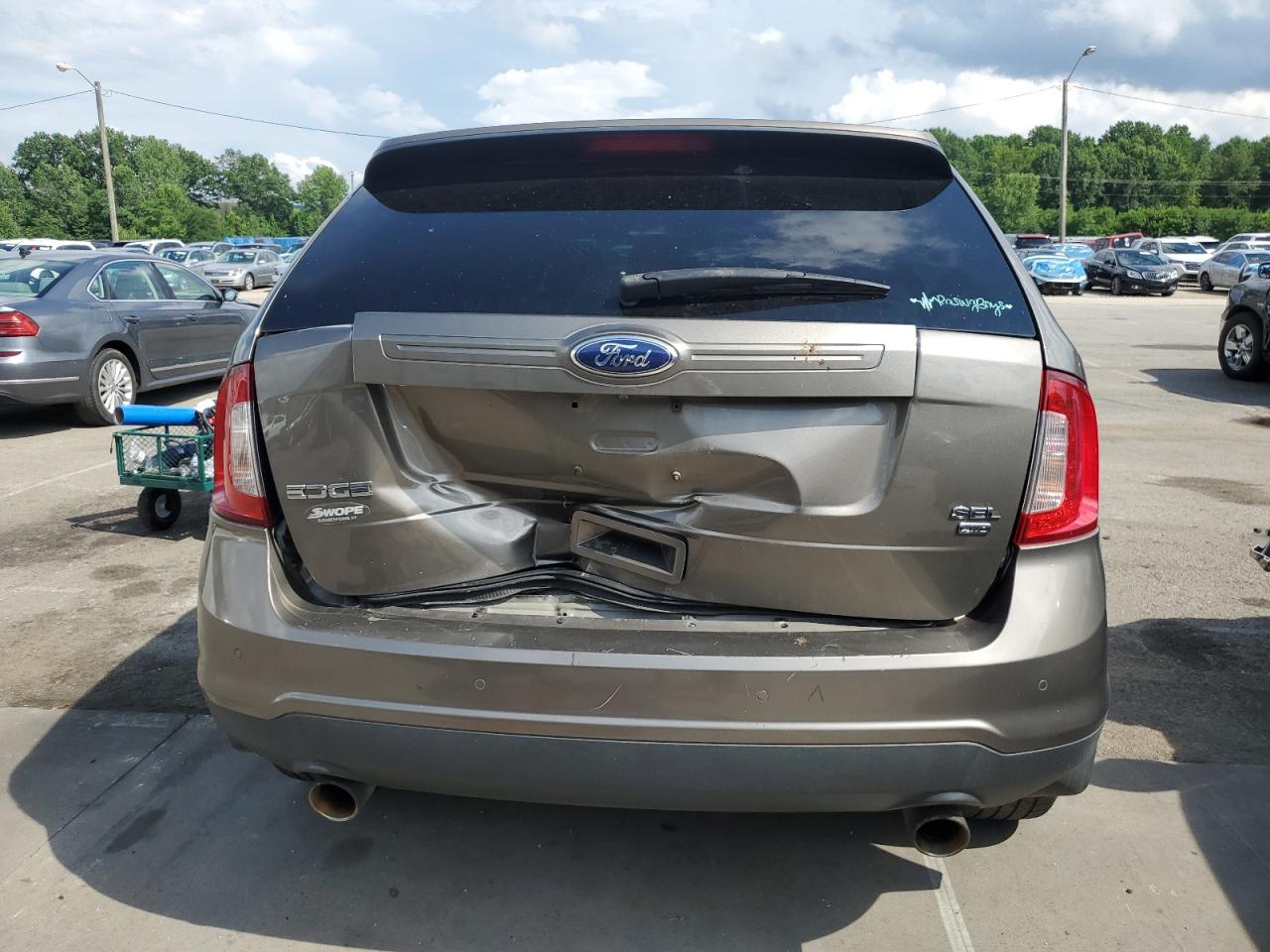 2013 Ford Edge Sel VIN: 2FMDK4JC7DBB62378 Lot: 64941425
