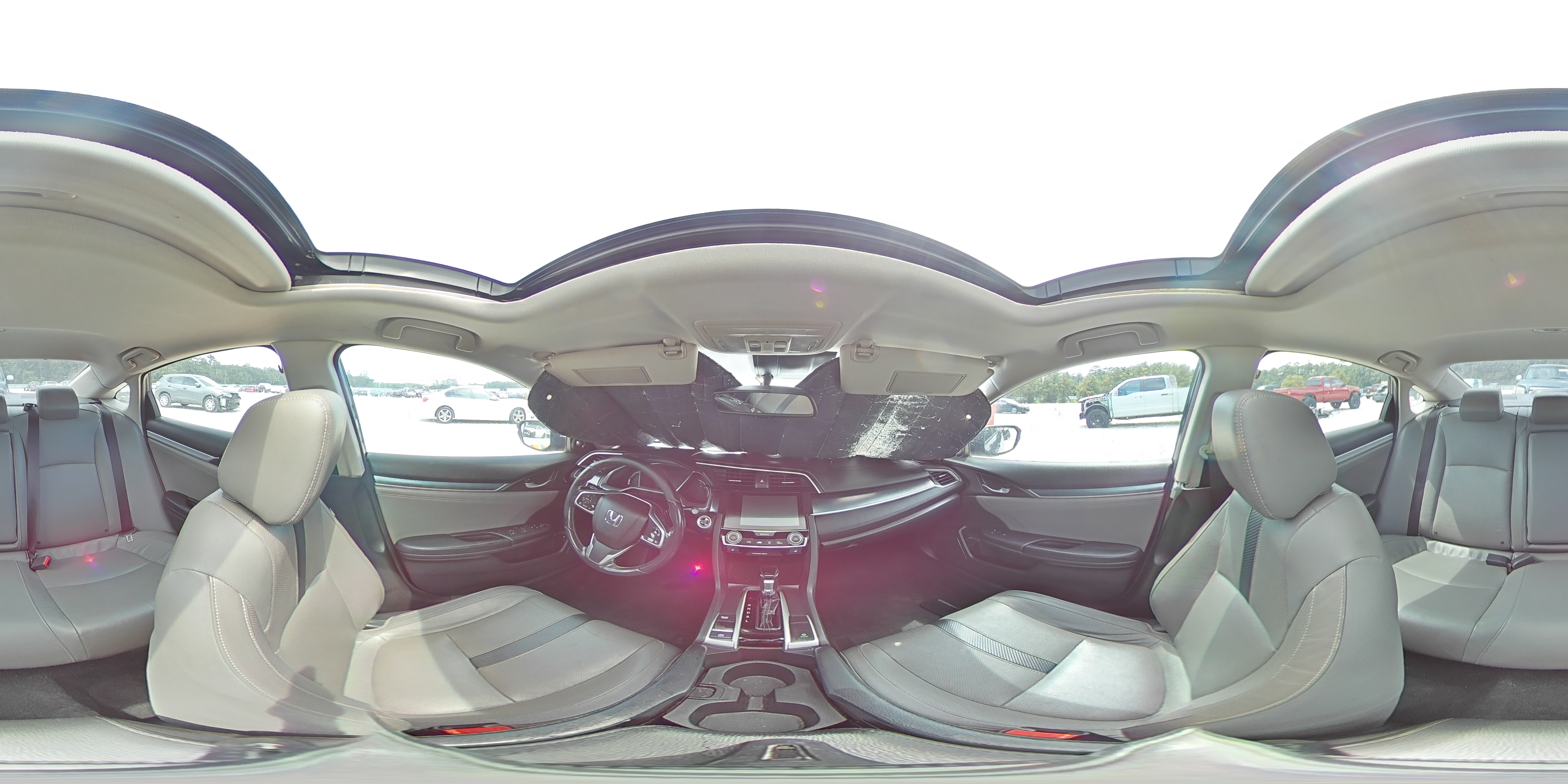 2016 Honda Civic Touring VIN: 19XFC1F9XGE033635 Lot: 64273895