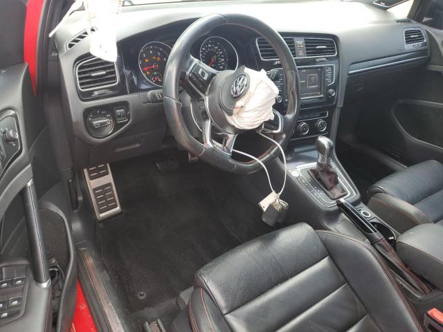  VOLKSWAGEN GTI 2017 Red