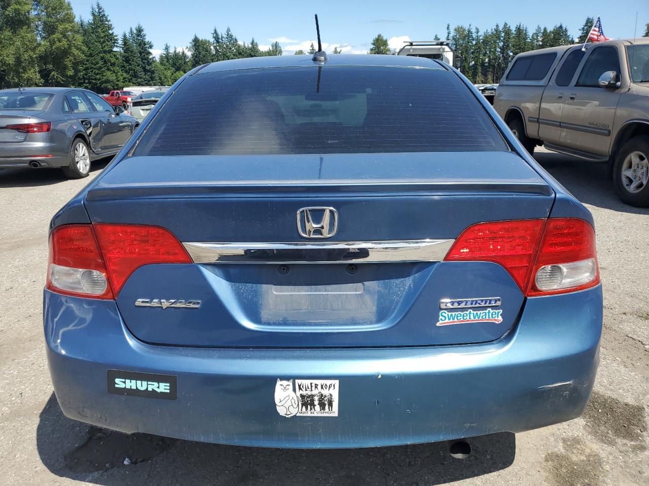 2011 Honda Civic Hybrid VIN: JHMFA3F28BS000562 Lot: 65002805