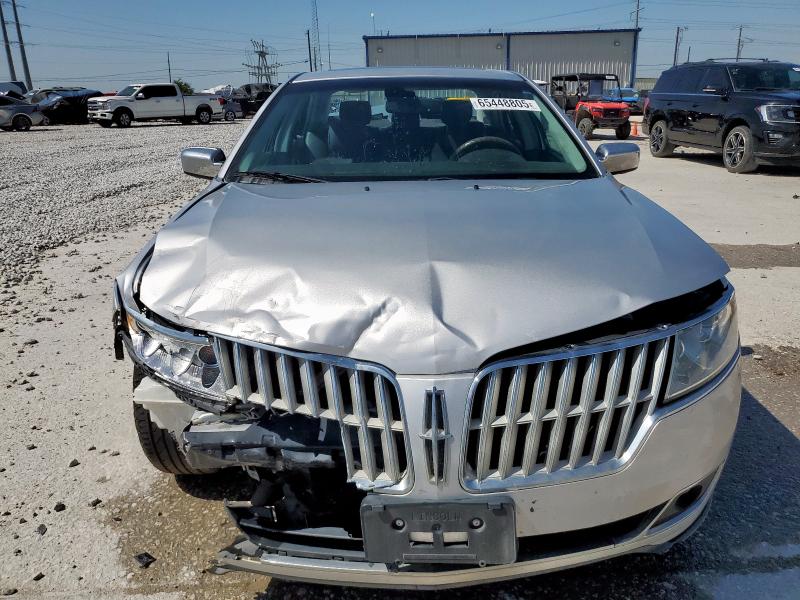  LINCOLN MKZ 2012 Silver