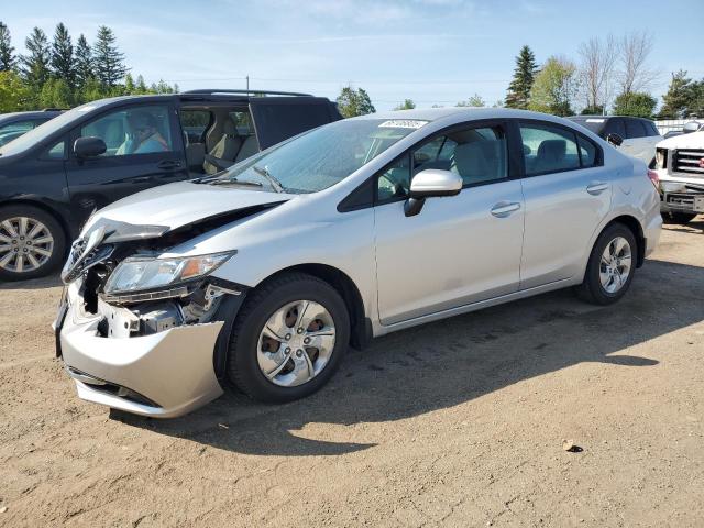 Sedans HONDA CIVIC 2015 Srebrny